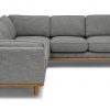 Sofa khung gỗ góc chữ L màu Xám ZL1201