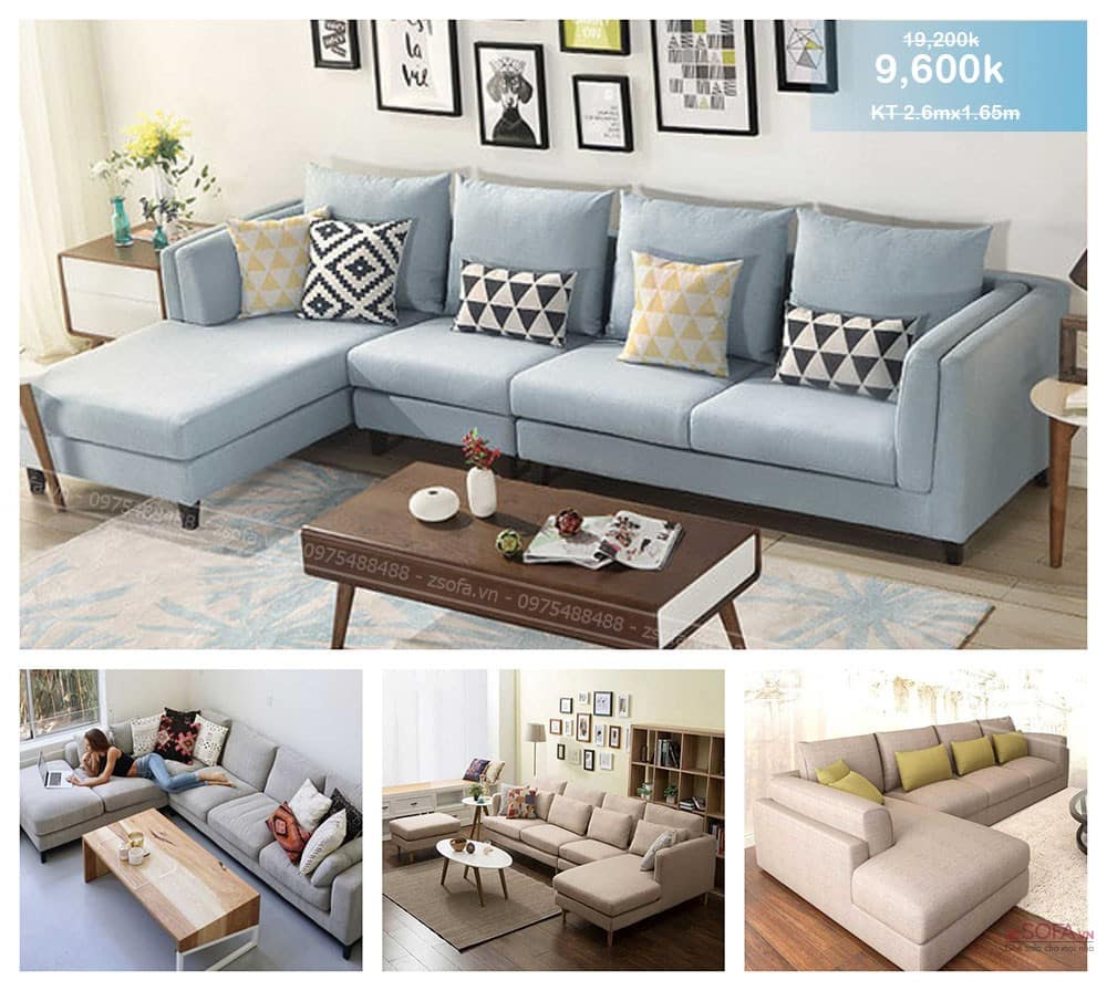Sofa góc chữ L Z3013