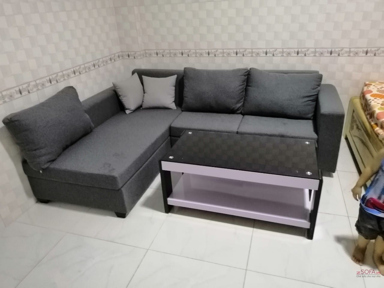 Mua bộ ghế sofa góc chất lượng nhất ở TPHCM