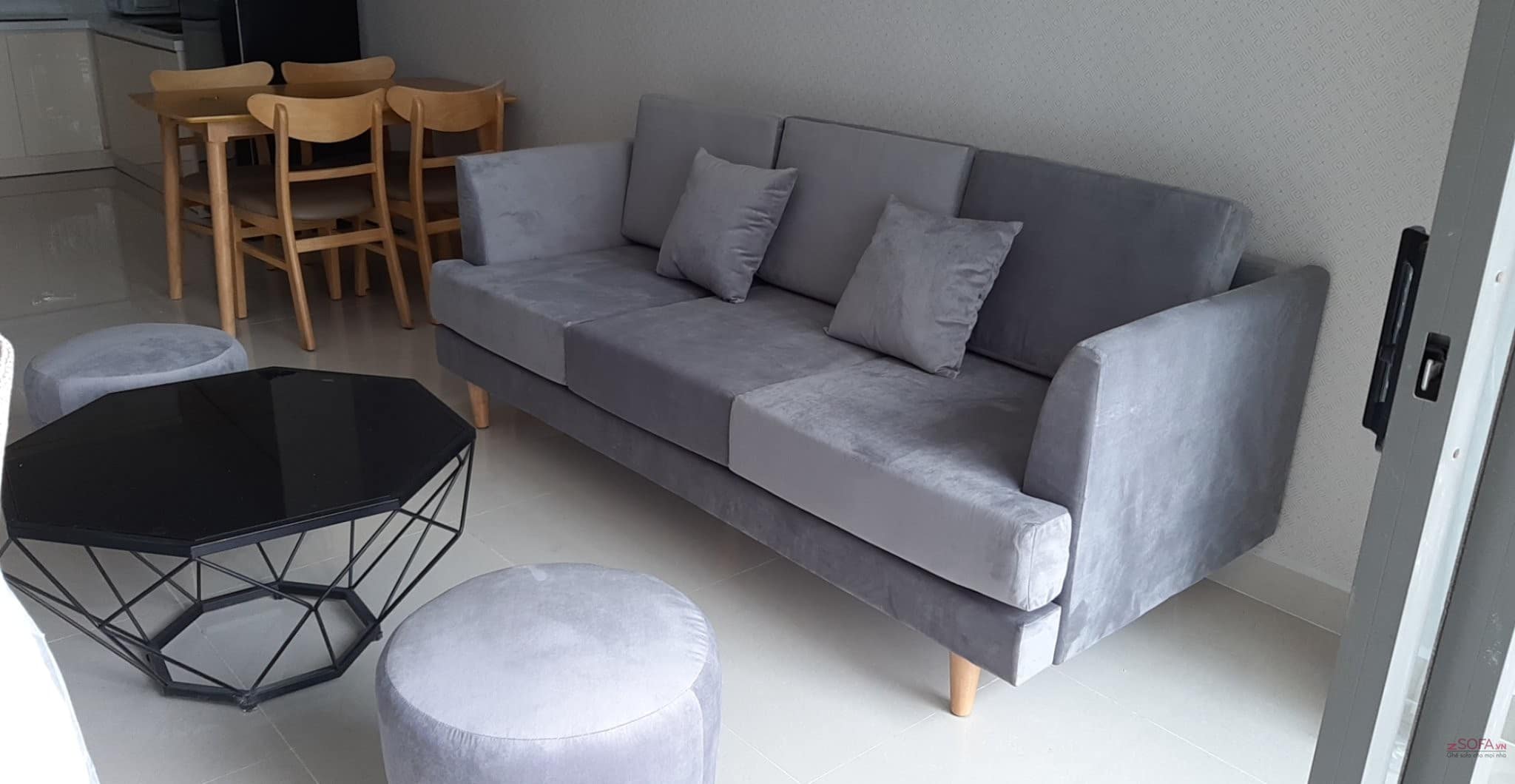 Ghế sofa đẹp hiện đại giúp phòng khách thêm đẹp