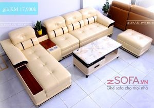 Ghế sofa nệm - mang đến sự thoải mái cho phòng khách