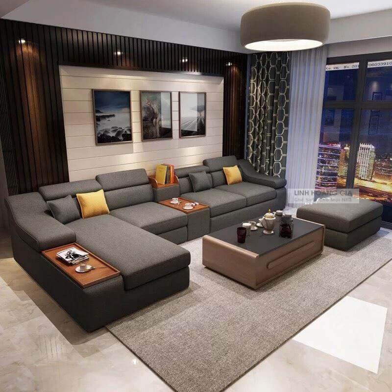 Chọn mua bộ ghế sofa cao cấp góc L gia đình