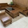 Sofa gỗ bọc mện